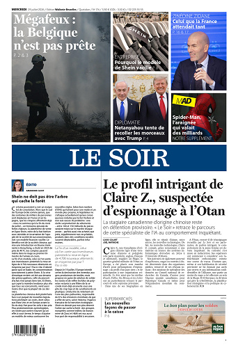 Le Soir Wallonie-Bruxelles du mercredi 29 juillet 2026 + Le Soir Mad