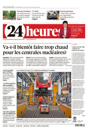 24 heures - 30 Juillet 2026