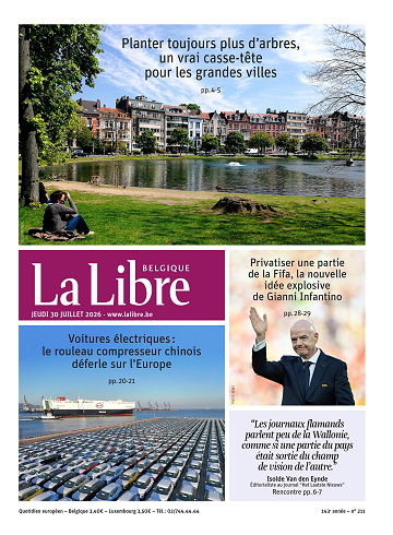 La Libre belgique Du Jeudi 30 Juillet 2026