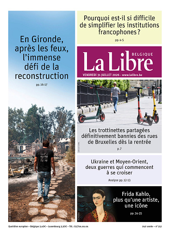La Libre belgique Du Vendredi 31 Juillet 2026