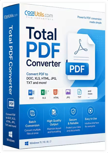 Coolutils Total PDF Converter 6.5.0.191 Multilingue