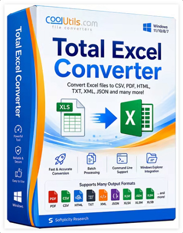 Coolutils Total Excel Converter 7.1.0.148 Multilingue