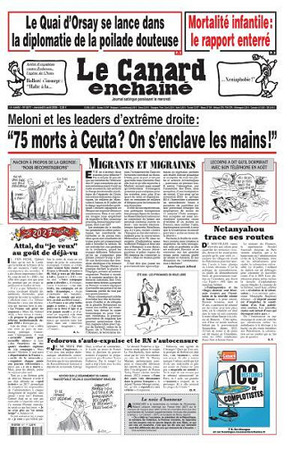Le Canard enchaîné - 5 Août 2026