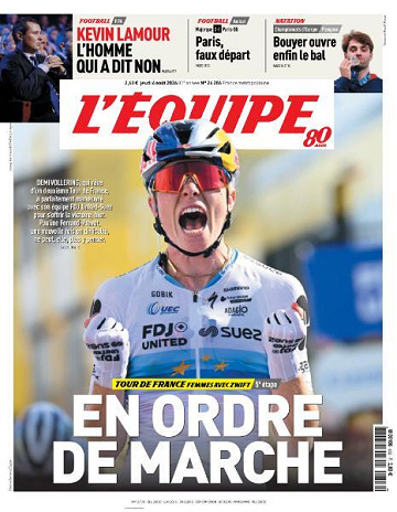 L’equipe du Jeudi 6 Août 2026