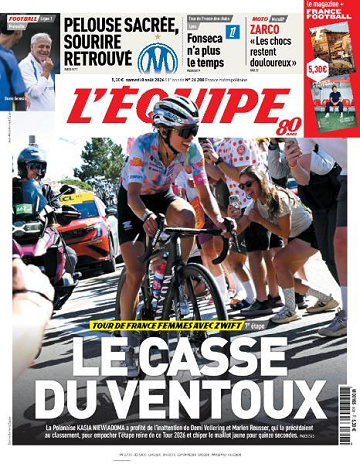 L’equipe du Samedi 8 Août 2026