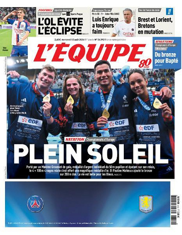 L’equipe du Mercredi 12 Août 2026