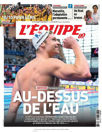 L’equipe du Lundi 17 Août 2026