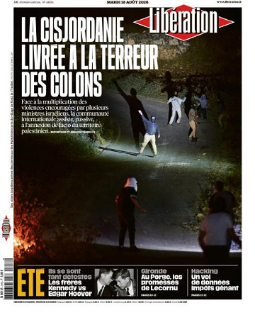 Libération du Mardi 18 Août 2026