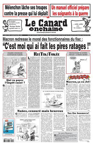 Le Canard enchaîné - 19 Août 2026