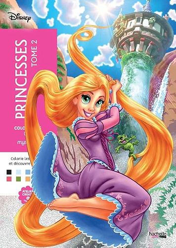 Coloriages mystères Disney - Princesses Tome 2: Colorie les chiffres et découvre l'image - Jérémy Mariez (2025)
