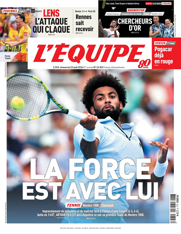 L’Équipe Du Dimanche 23 Août 2026