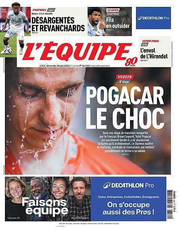 L’Équipe Du Dimanche 30 Août 2026