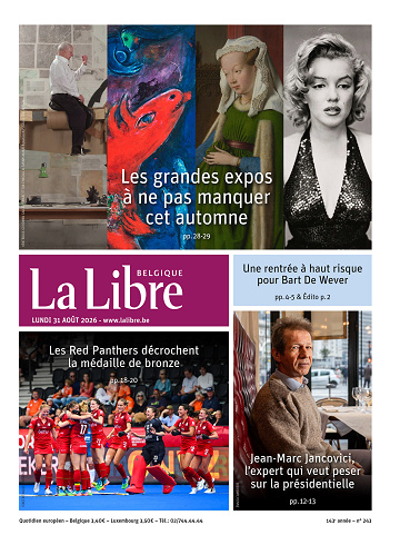 La Libre belgique du Lundi 31 Août 2026