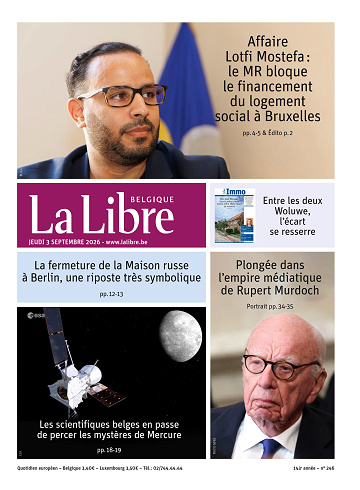 La Libre belgique Du Jeudi 03 Septembre 2026