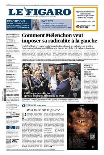 Le Figaro du Lundi 7 Septembre 2026