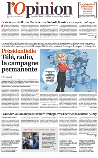L’Opinion - 7 septembre 2026