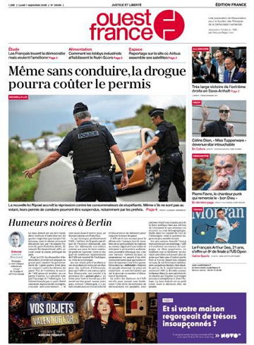 Ouest-France Édition France - 7 Septembre 2026