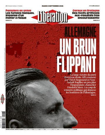 Libération du Mardi 8 Septembre 2026