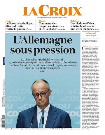 La Croix - 8 septembre 2026