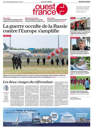 Ouest-France Édition France - 8 Septembre 2026