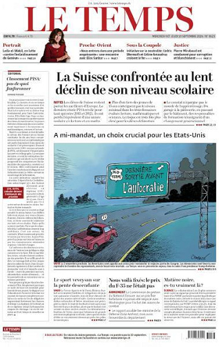 Le Temps - 9-10 Septembre 2026