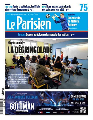 Le Parisien - 9 Septembre 2026