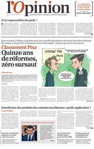 L’Opinion - 9 Septembre 2026