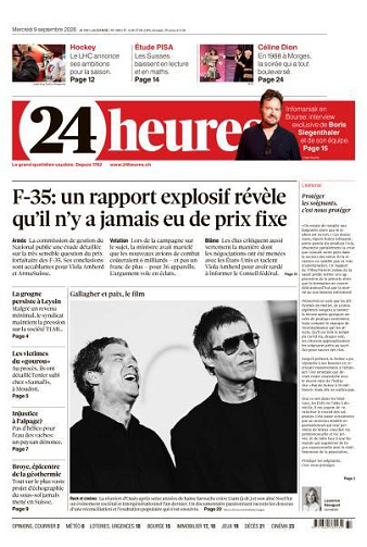 24 heures - 9 Septembre 2026