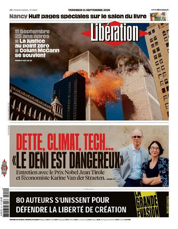 Libération du Vendredi 11 Septembre 2026