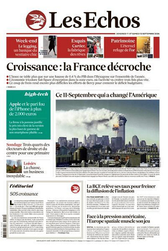 Les Echos - 11-12 Septembre 2026