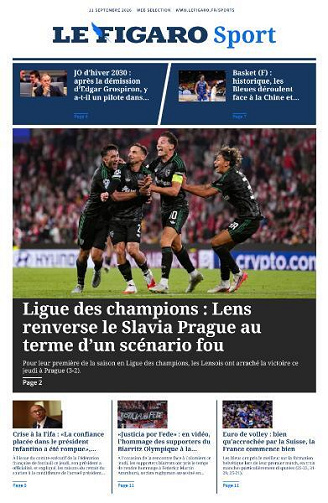 Le Figaro Sport - 11 Septembre 2026