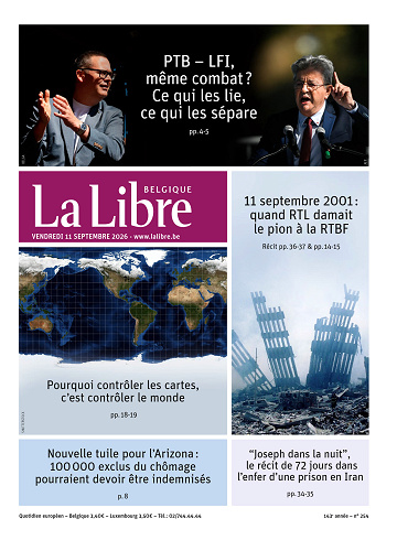 La Libre belgique Du Vendredi 11 Septembre 2026