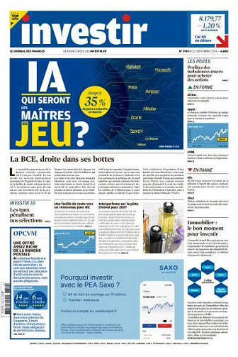 Investir - 12 Septembre 2026