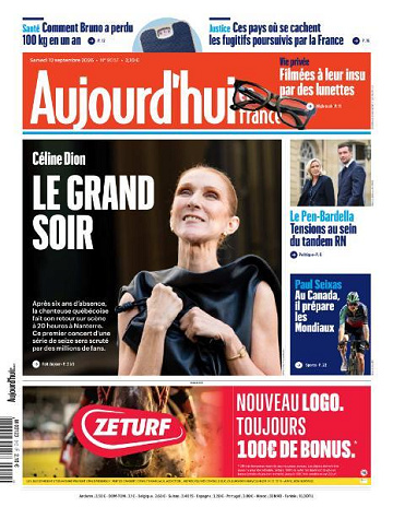 Aujourd’hui en France - 12 Septembre 2026