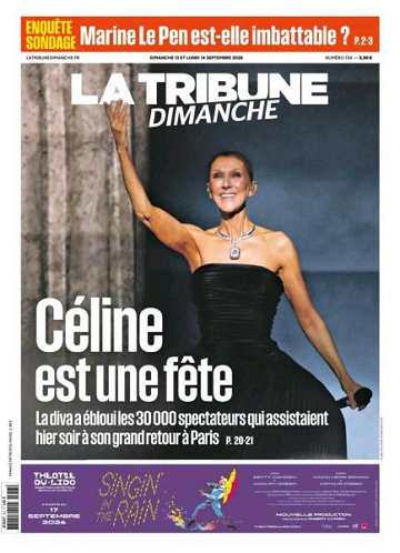 La Tribune Dimanche - 13 Septembre 2026