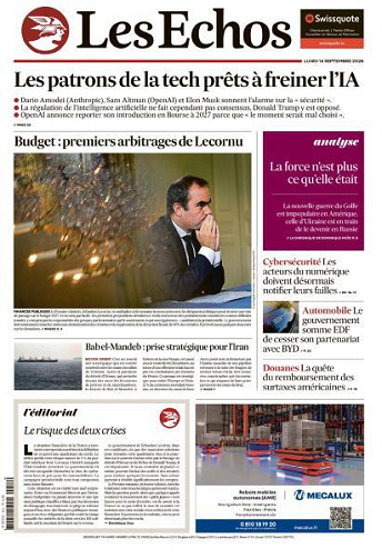 Les Echos - 14 Septembre 2026