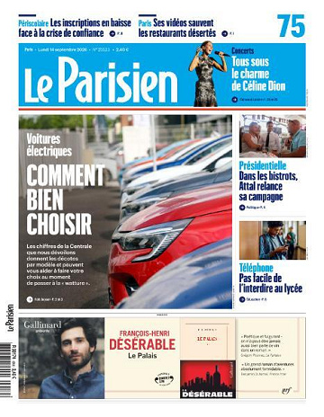 Le Parisien - 14 Septembre 2026