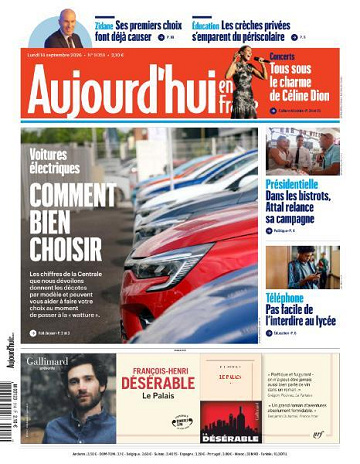 Aujourd’hui en France - 14 Septembre 2026