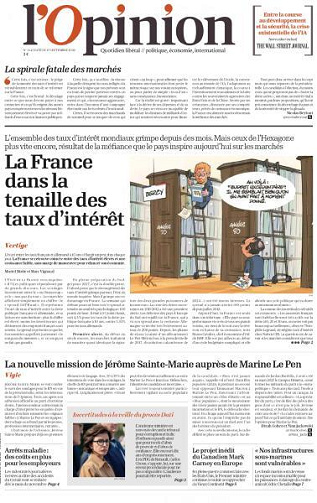 L’Opinion - 15 Septembre 2026