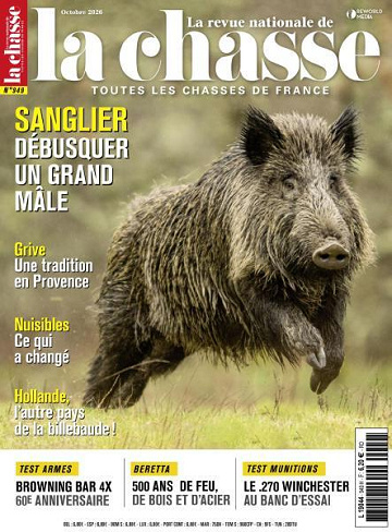 La Revue Nationale de la Chasse - Octobre 2026