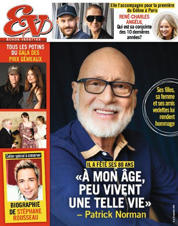 Échos Vedettes - 19 Septembre 2026