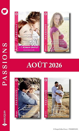 Pack mensuel Passions - 10 romans + 1 gratuit (Août 2026) - Collectif (2026)