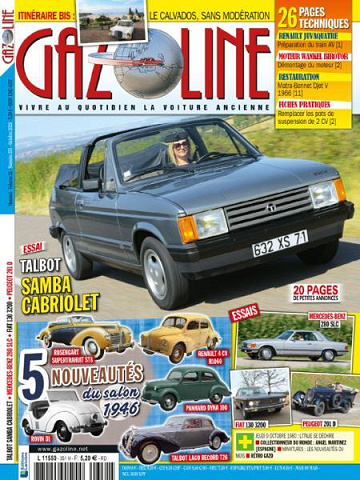 Gazoline - Octobre 2026