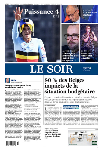 Le Soir Wallonie+Bruxelles Du Lundi 21 Septembre 2026