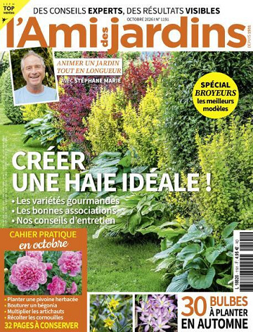 L'Ami des Jardins - Octobre 2026
