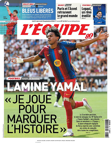 L’Équipe Du Mercredi 23 Septembre 2026