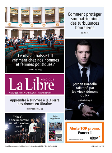La Libre belgique + ARTS Du Mercredi 30 Septembre 2026