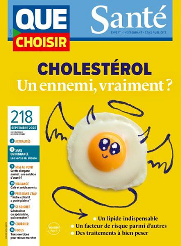 Que Choisir Santé - Septembre 2026