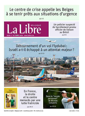 La Libre belgique + Supplément Du Jeudi 01 Octobre 2026