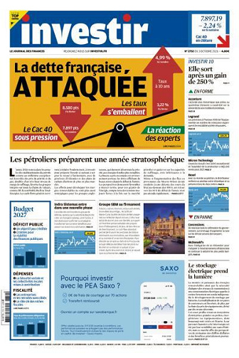 Investir - 3 Octobre 2026